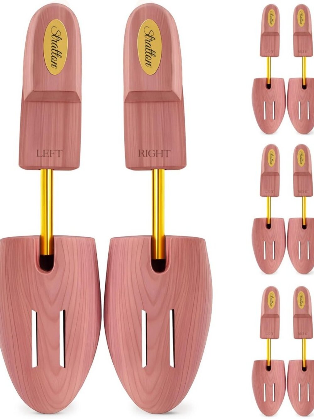 Cedar Shoe Trees for Men & Women - Sneaker Shapers & Widener, USA Made